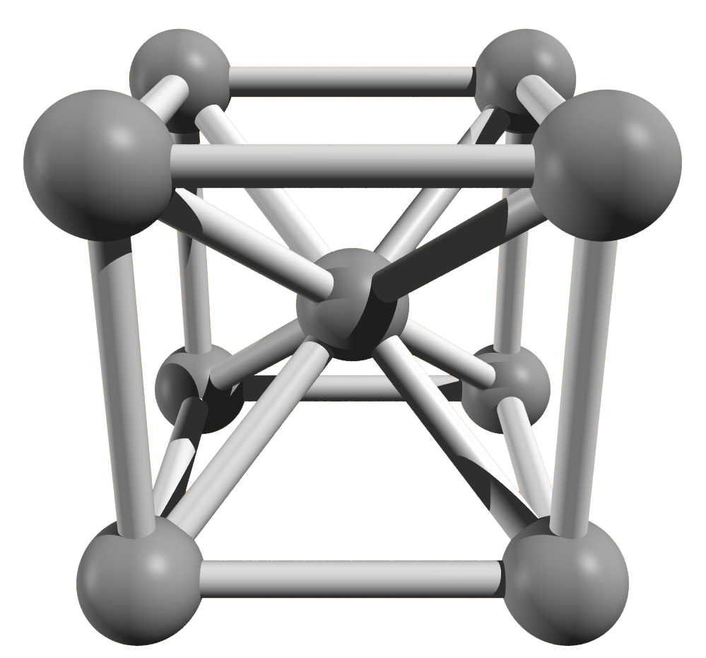bcc Iron Crystal Structure